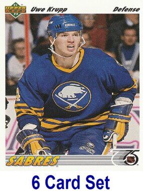 Uwe Krupp Hockey Card Collection